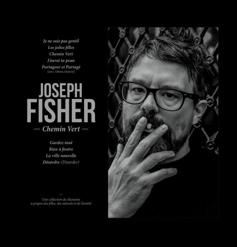 JOSEPH FISHER - Chemin Vert - Album Cover - Artwork by Pascal Blua - 2019