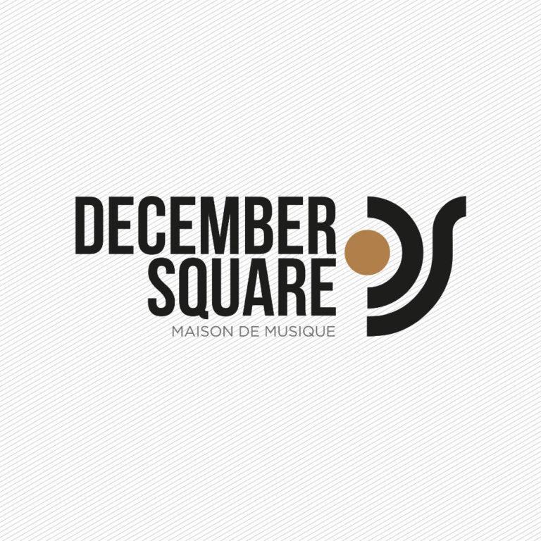 DECEMBER SQUARE - Logotype & ID by Pascal Blua - (2018)