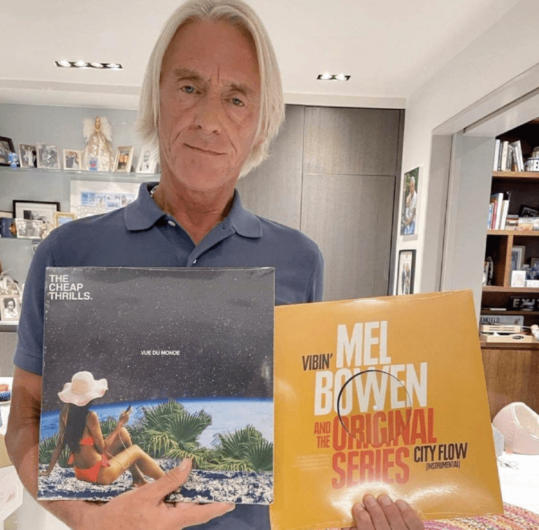MEL BOWEN & THE ORIGINAL SERIES - Vibin’ X City Flow - Album Cover - Artwork by Pascal Blua - 2020
