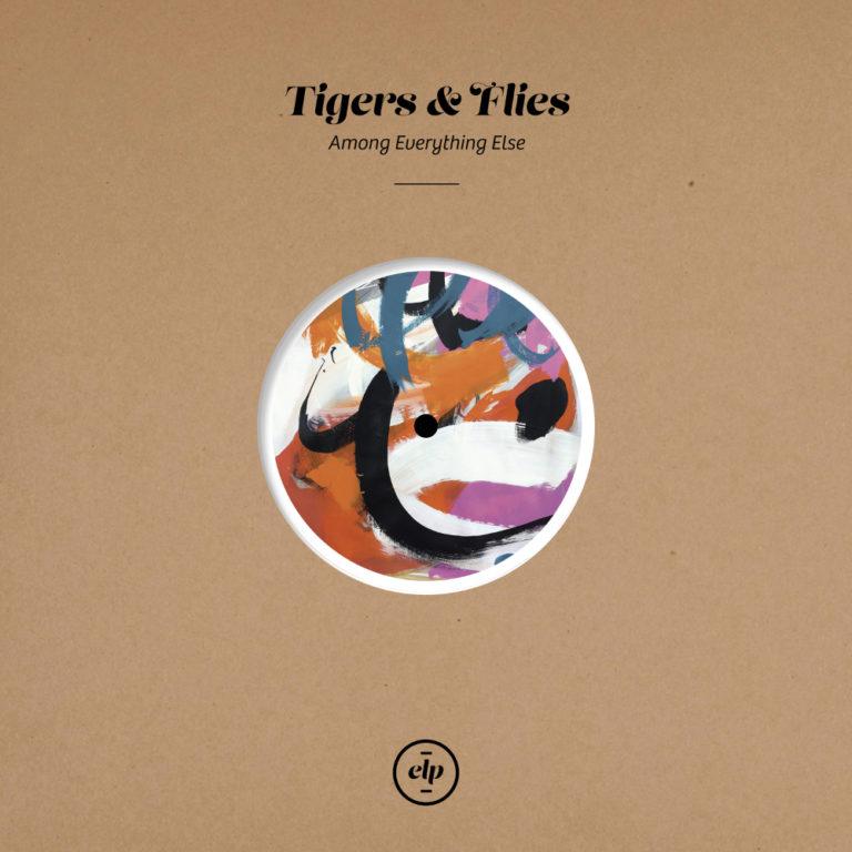 TIGERS & FLIES - Among Everything Else- Album Cover - Artwork by Pascal Blua - Paintings by Franck Chambrun - 2021
