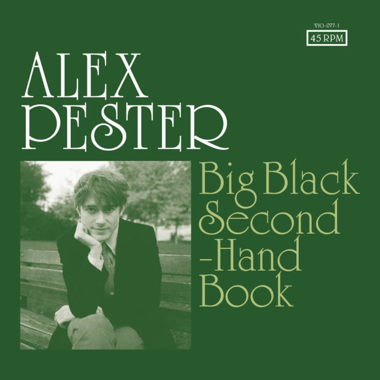 ALEX PESTER - Big Black Second-Hand Book- Digital SIngle Cover - Artwork by Pascal Blua - 2023