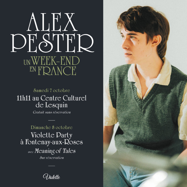 ALEX PESTER -"Un week-end en France" - Artwork by Pascal Blua - 2023