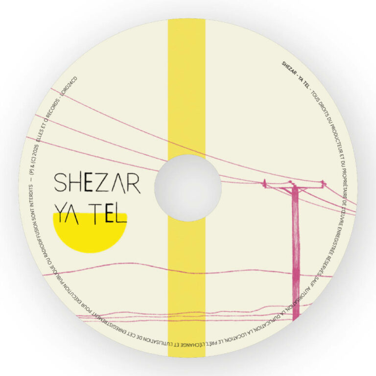 SHEZAR - YA TEL - Album Artwork by Pascal Blua / Illustrations by Laure Slabiak - 2025