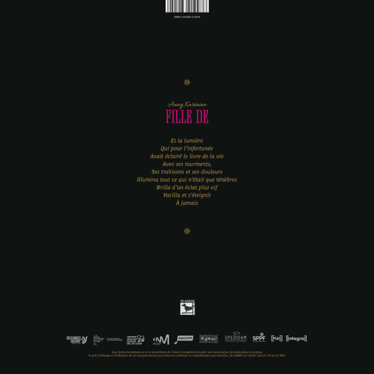 CLAIRE DITERZI - FILLE DE - Album Artwork by Pascal Blua - 2025