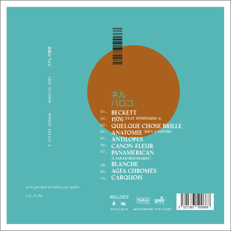 NESLES - BAROCCO - Album Artwork by Pascal Blua - 2025