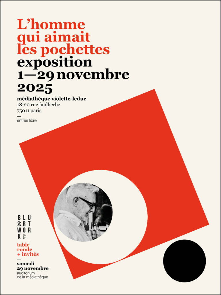 "L'homme qui aimait les pochettes " © Pascal BLUA