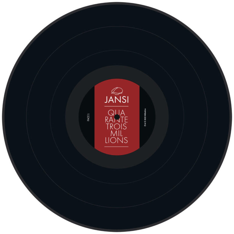 JANSI "Quarante Trois Millions" - EP Artwork by Pascal Blua - 2026
